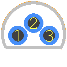 BS170_D26Z - onsemi PCB footprint - Other - Other - TO-92 Fairchild