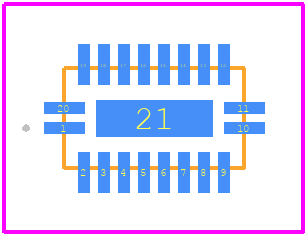 74HC574BQ-Q100X - Nexperia PCB footprint - Other - Other - sot764-1/2022