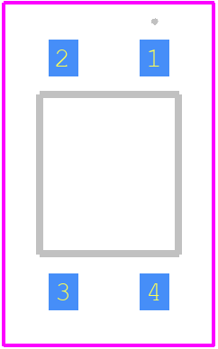 FODM121R2 - onsemi PCB footprint - Other - Other - MFP4 3.85X4.4, 2.54P CASE 100AP ISSUE O