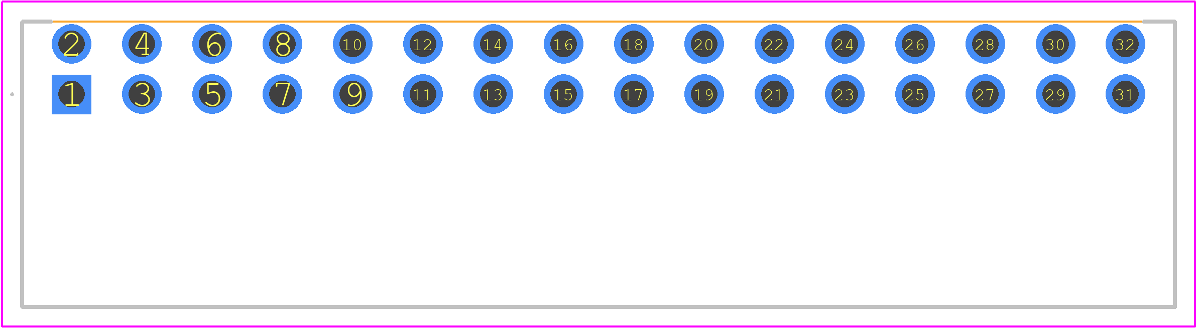 1727960000 - Weidmüller PCB footprint - Other - Other - 1727960000