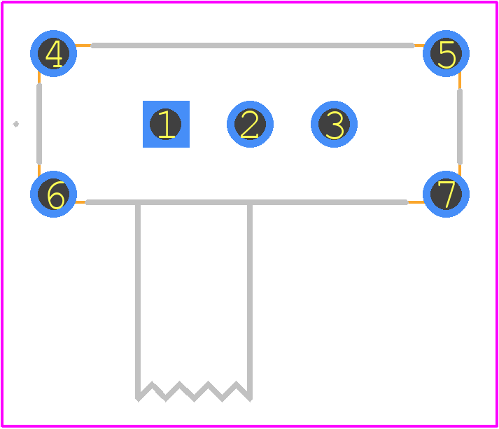 SK12F17G7 - LITTELFUSE PCB footprint - Other - Other - SK12F17G7-4