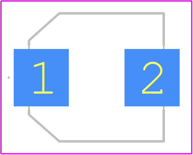 A781MS157M1HLAV028 - KEMET PCB footprint - Other - Other - A781MS157M1HLAV028-2