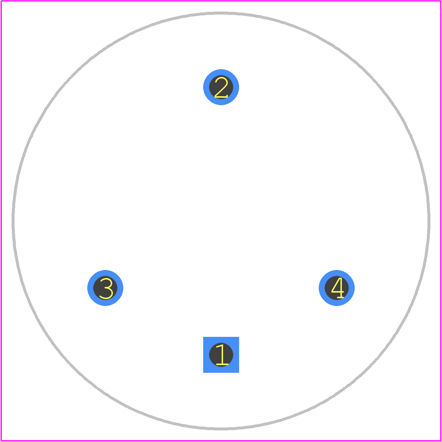 ALF40C102DD200 - Yageo Group PCB footprint - Other - Other - ALF40C (35 x 40)