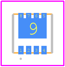 FDMC2674 - onsemi PCB footprint - Other - Other - MLP 3.3X3.3_1