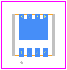 FDMC8554 - onsemi PCB footprint - Other - Other - WDFN8 3.3x3.3, 0.65P CASE 511DH ISSUE O