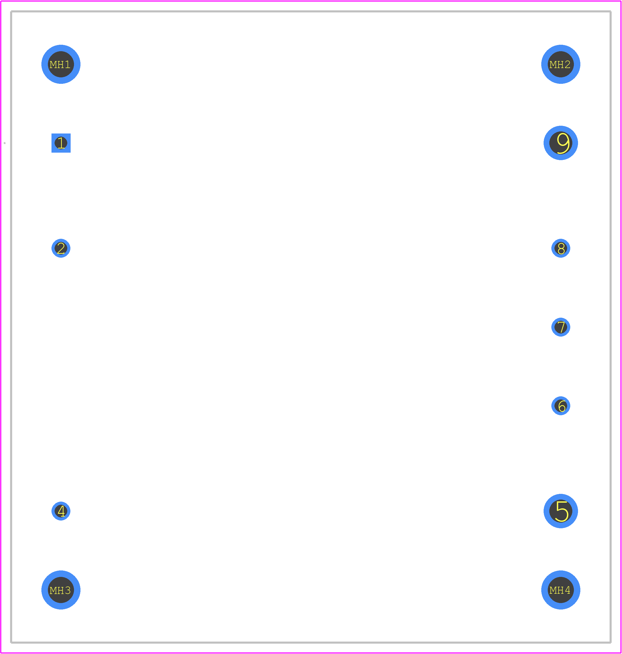 CHB300-300S28 - Cincon PCB footprint - Other - Other - CHB300-300S28-1