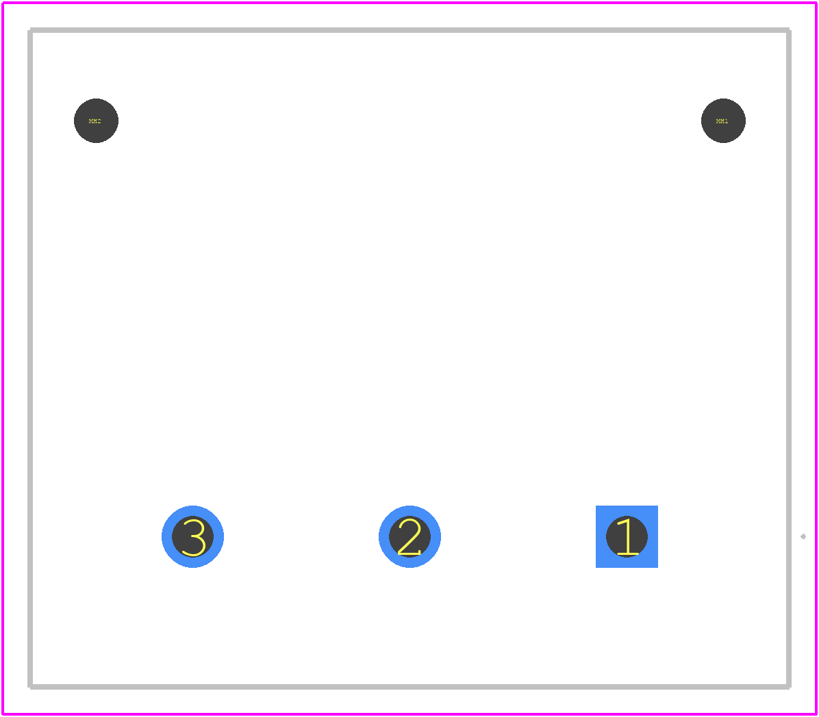DF22-3P-7.92DS(53) - Hirose PCB footprint - Other - Other - DF22-3P-7.92DS(53)-2