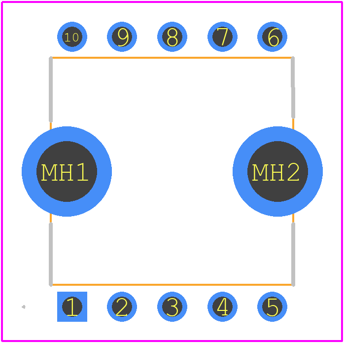 E37-VT6330-1 - ELMA PCB footprint - Other - Other - E37-VT6330-1-3