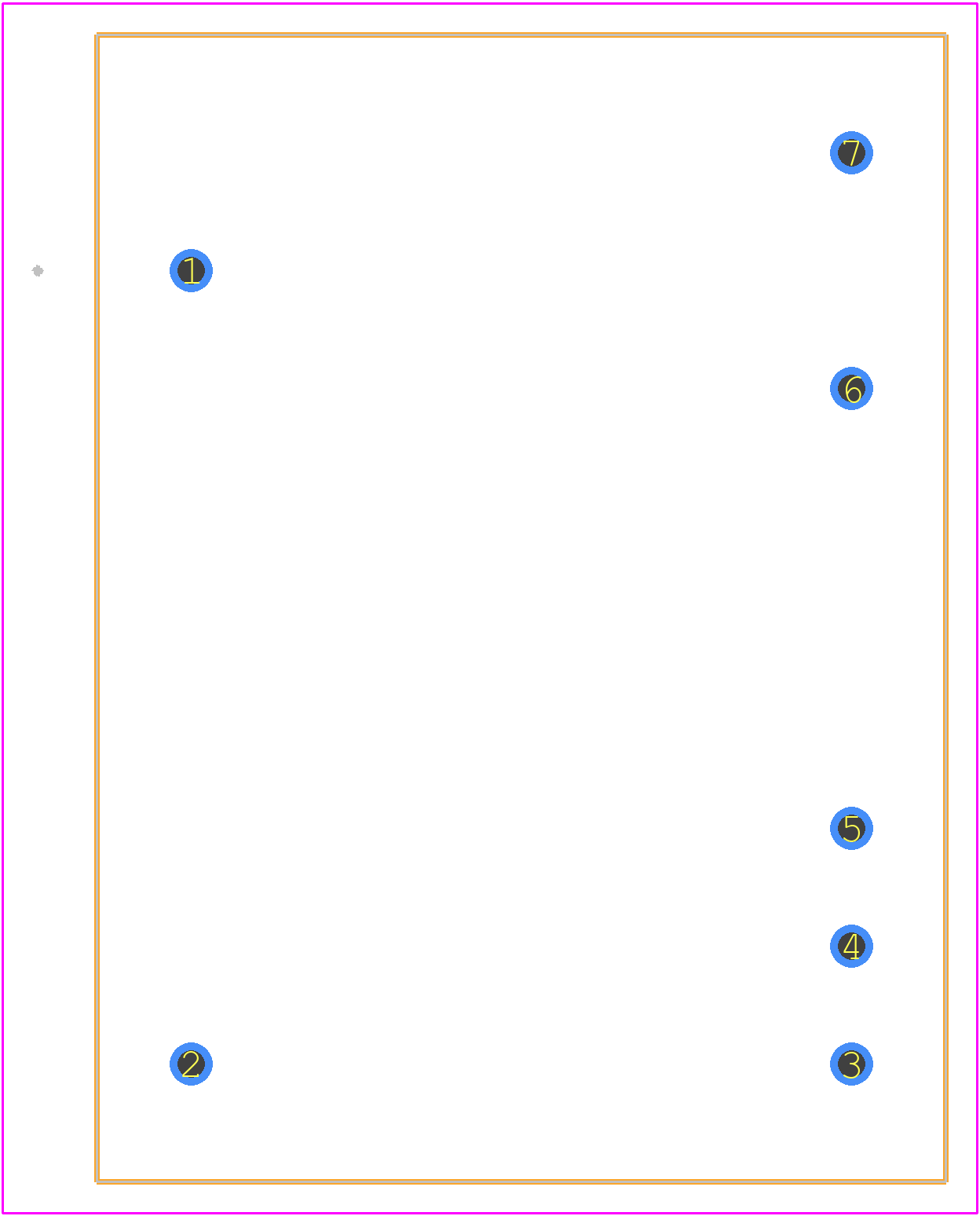AA04D0512A - Delta Electronics PCB footprint - Other - Other - AA04D0512A-2