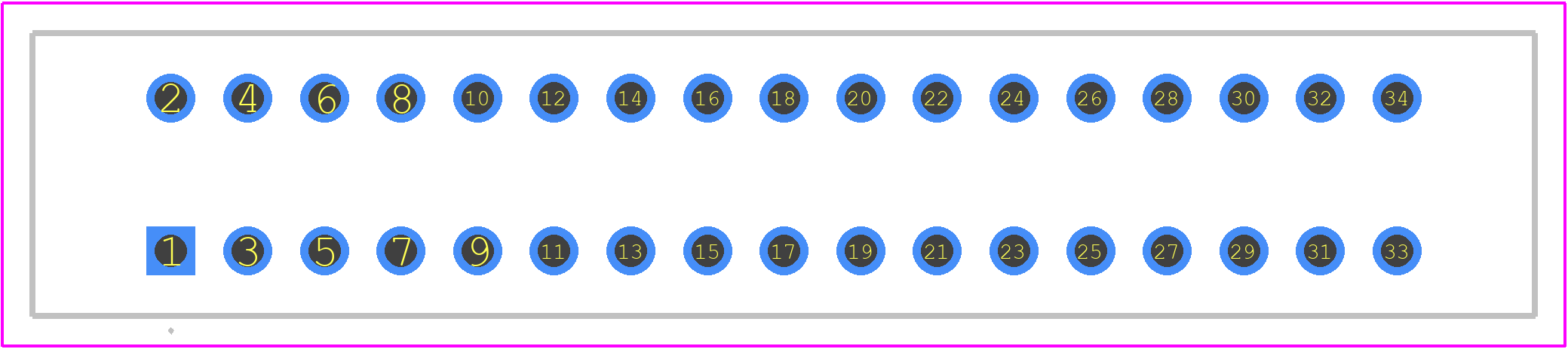 395-034-521-201 - EDAC PCB footprint - Other - Other - 395-034-521-201-2