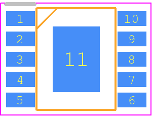 CH224K - WCH PCB footprint - Small Outline Packages - Small Outline Packages - ESSOP10 (5*3.9mm)