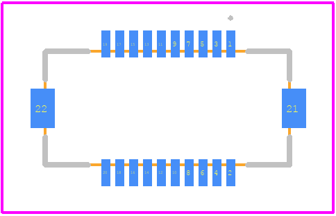 1747022-9 - TE Connectivity PCB footprint - Other - Other - 1747022-9-4