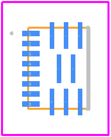 MPQ8632GLE-4-Z - Monolithic Power Systems (MPS) PCB footprint - Other - Other - QFN(3X4mm)_2025-5