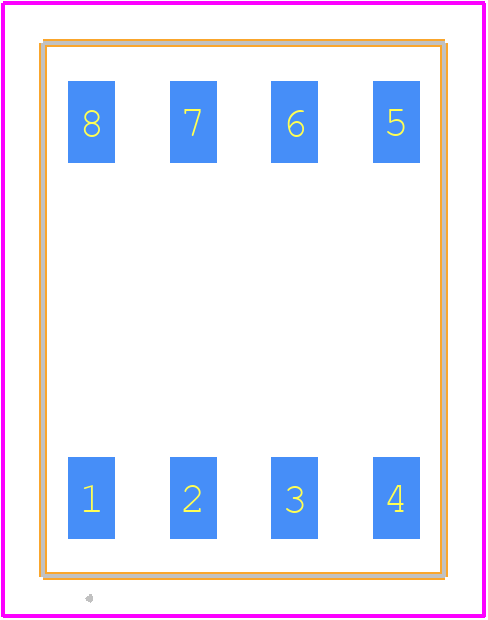 SSCMLNN025MDAA3 - Honeywell PCB footprint - Other - Other - SSCMLNN025MDAA3-3