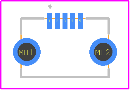 2134536-2 - TE Connectivity PCB footprint - Other - Other - 2134536-2-2