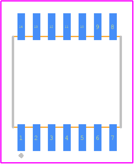 NPA-700B-10WD - Amphenol PCB footprint - Other - Other - NPA-700B-10WD