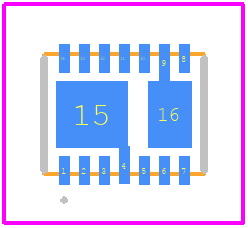 LT3032IDE-5#PBF - Analog Devices PCB footprint - Other - Other - LT3032IDE-5#PBF-3