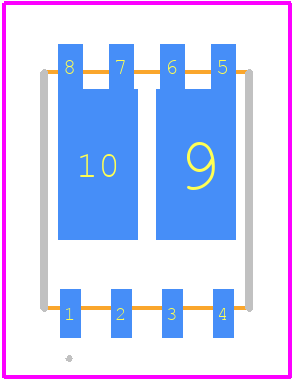 IPG20N06S2L50AATMA1 - Infineon PCB footprint - Other - Other - PG-TDSON-8-10_2022