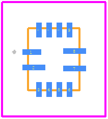 MP4572GQB - Monolithic Power Systems (MPS) PCB footprint - Other - Other - MP4572GQB-2