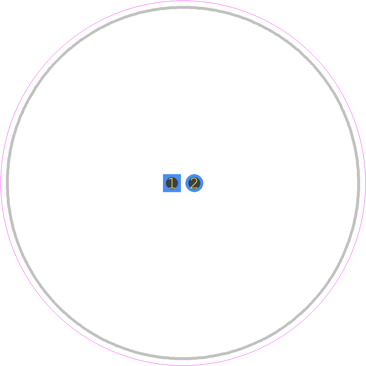 B41231C9158M000 - TDK PCB footprint - Capacitor, Polarized Radial Diameter - Capacitor, Polarized Radial Diameter - B41231C9158M000