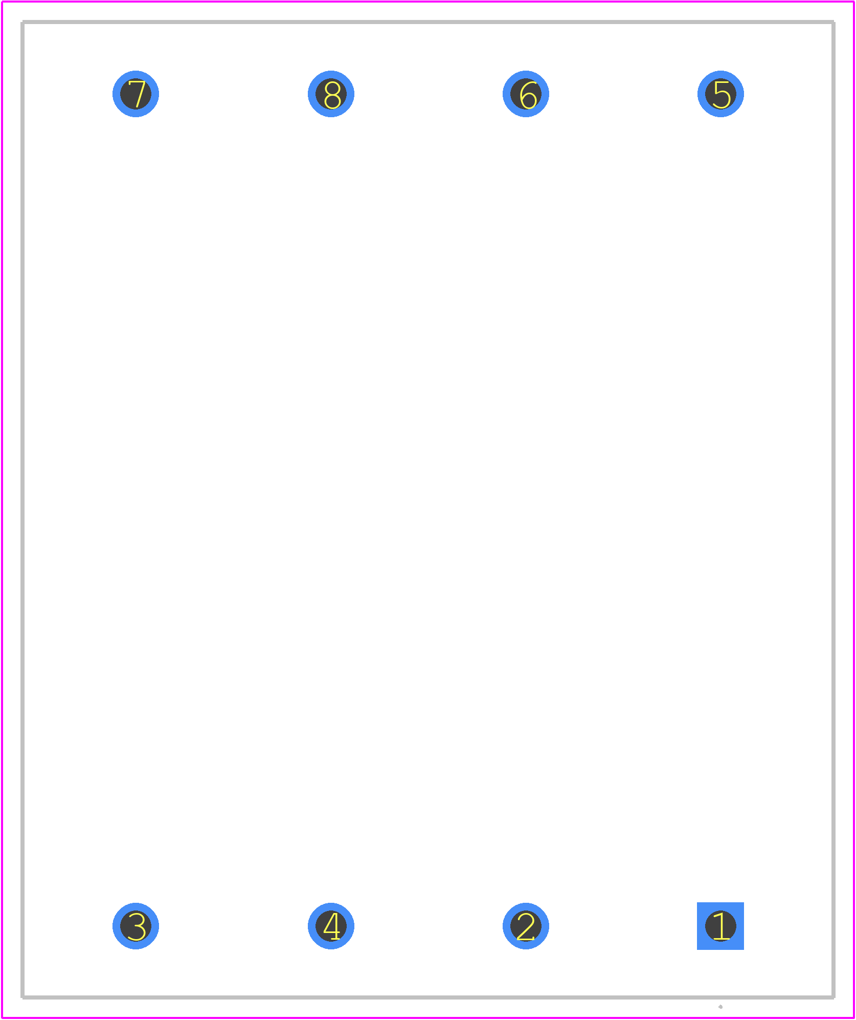 FP12-475 - Triad Magnetics PCB footprint - Other - Other - FP12-475-1