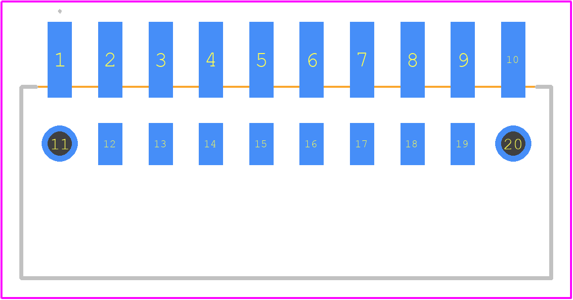 1845108 - Phoenix Contact PCB footprint - Other - Other - 1845108-1