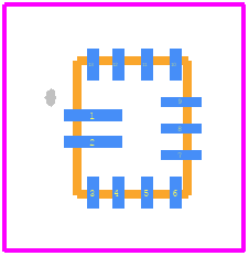 MP2499MGQB-Z - Monolithic Power Systems (MPS) PCB footprint - Other - Other - MP2499MGQB-Z-4