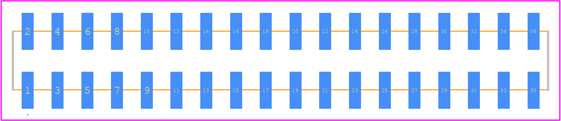 M20-8761846 - Harwin PCB footprint - Other - Other - M20-8761846-2