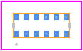TMF8828-1AM - ams OSRAM PCB footprint - Other - Other - OLGA12_2025