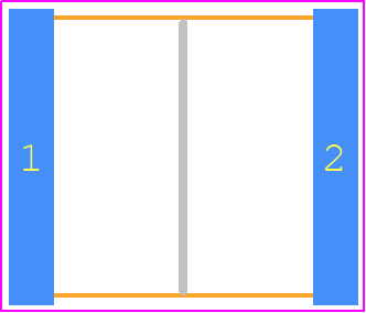 ECHU1H224GC9 - Panasonic PCB footprint - Capacitor Chip Non-polarised - Capacitor Chip Non-polarised - 6.7*5.9