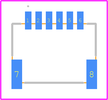 KW30-6S-1H(800) - Hirose PCB footprint - Other - Other - KW30-6S-1H(800)-2