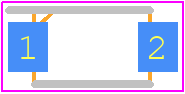 05SSL40 - Rectron PCB footprint - Small Outline Diode Flat Lead - Small Outline Diode Flat Lead - SOD-123F