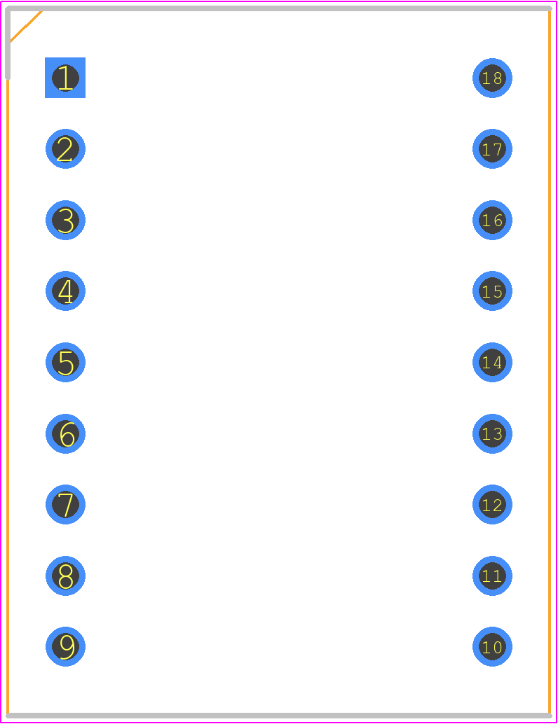 MAN6910 - Everlight PCB footprint - Dual-In-Line Sockets - Dual-In-Line Sockets - 8-DIP