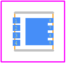 CSD17577Q3AT - Texas Instruments PCB footprint - Other - Other - Q3