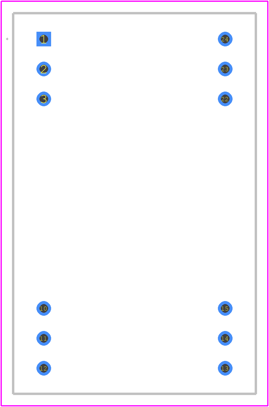 BT201 - International Power Sources PCB footprint - Other - Other - BT201-3