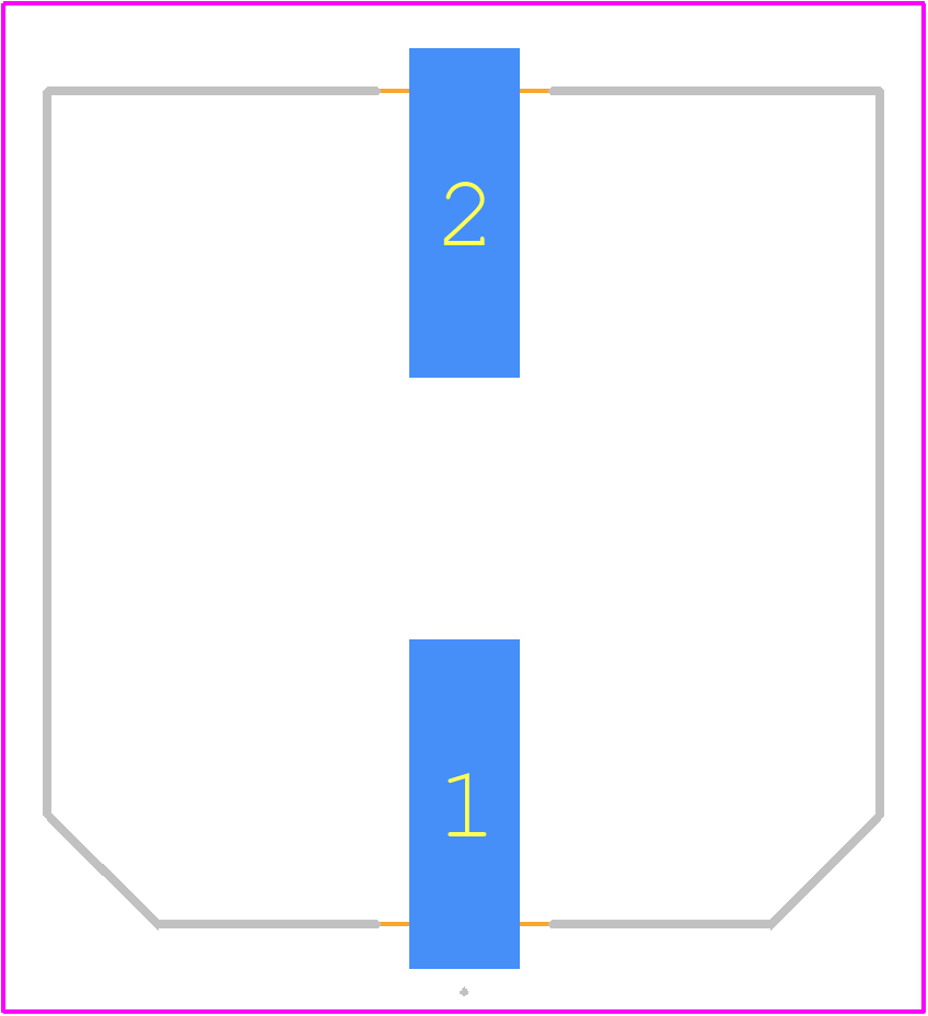 EEVEB2V470M - Panasonic PCB footprint - Other - Other - EEVEB2V470M-1