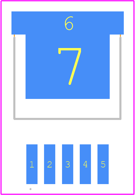 IXDD630YI - LITTELFUSE PCB footprint - Other - Other - (5-Lead TO-263)