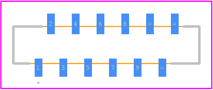 0528081271 - Molex PCB footprint - Other - Other - 0528081271-3
