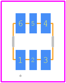 LS G6SP.02-5D7D-78-G3R3-140-R18-Z - ams OSRAM PCB footprint - Other - Other - 6-PLCC