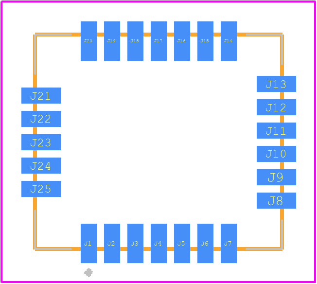 ATSAMR30M18AT-I/RM100 - Microchip PCB footprint - Other - Other - ATSAMR30M18AT-I/RM100-2