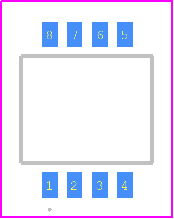 CHS-04TB13 - Nidec Copal PCB footprint - Other - Other - CHS-04TB13-4