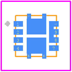 SIZF5302DT-T1-RE3 - Vishay PCB footprint - Other - Other - PowerPAIR3x3FS BWL_1