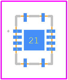 LTC4249AV2-2#PBF - Analog Devices PCB footprint - Other - Other - LQFN PACKAGE 20(12)-LEAD (3mm × 4mm × 0.95mm)
