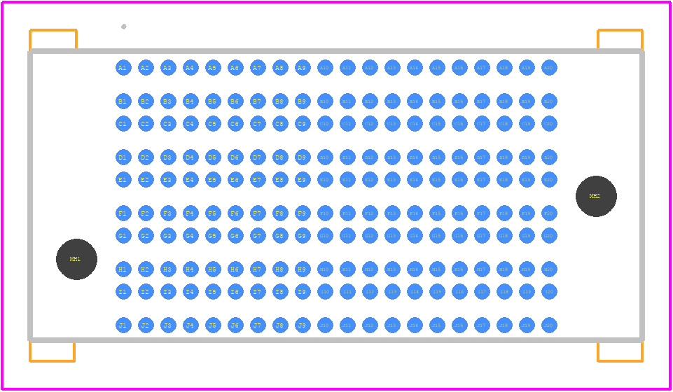 SEAF8-20-05.0-L-10-3 - SAMTEC PCB footprint - Other - Other - SEAF8-20-05.0-L-10-3-1