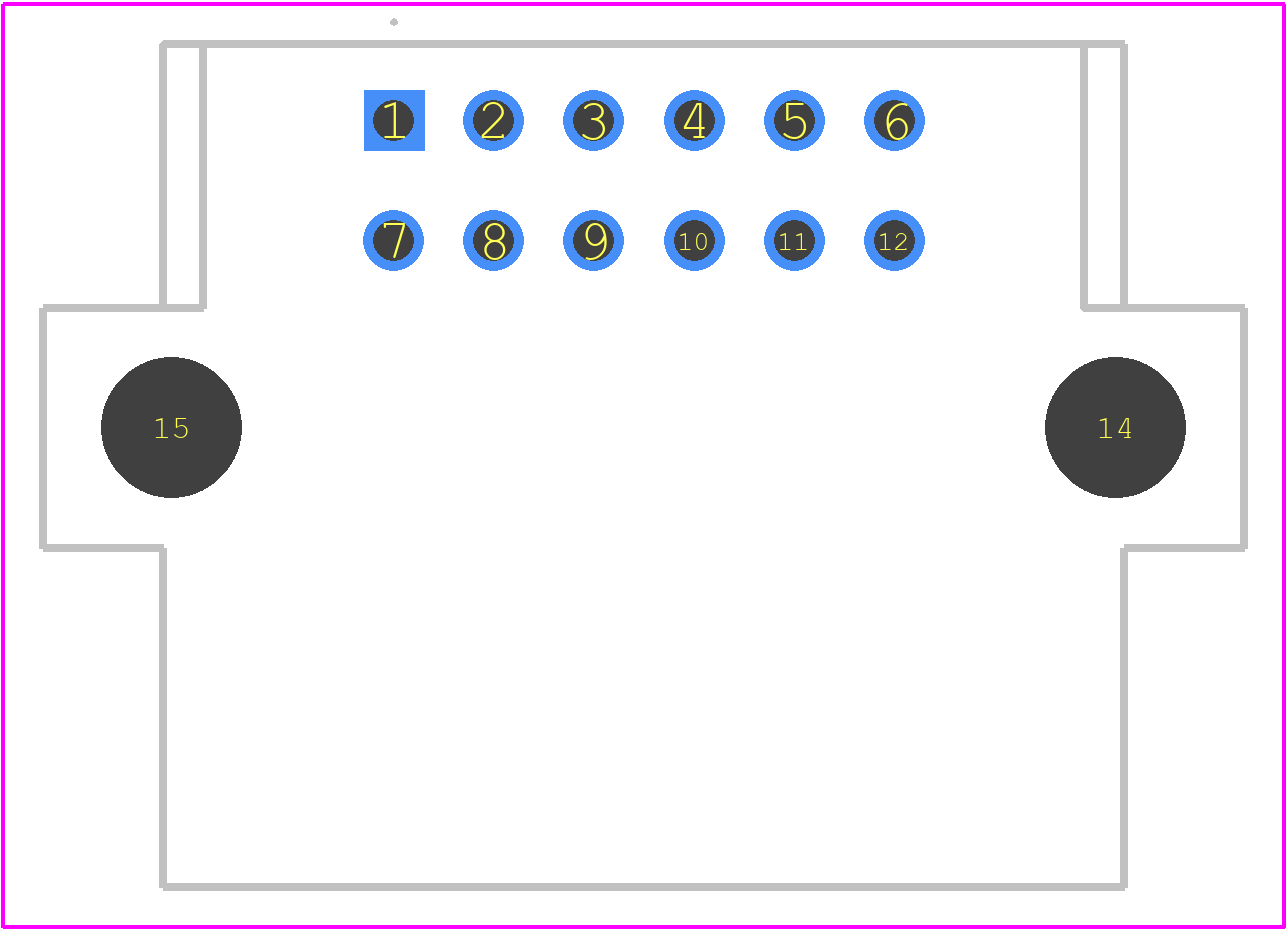 174051-2 - TE Connectivity PCB footprint - Other - Other - 174051-2-3