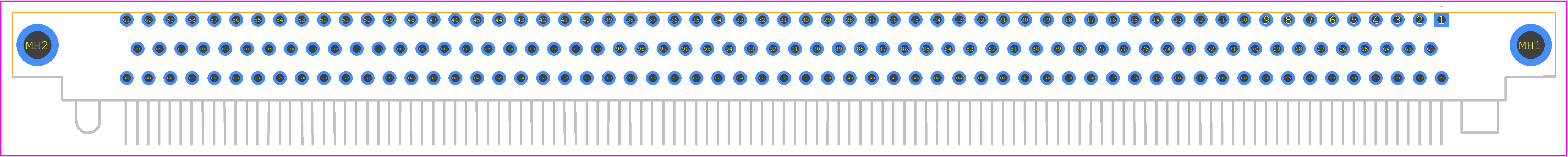 RM352-182-321-5500 - Molex PCB footprint - Other - Other - RM352-182-321-5500-2