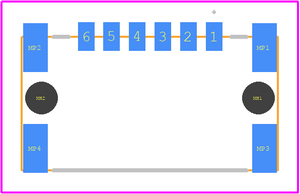 214013 - TE Connectivity PCB footprint - Other - Other - 214013-3