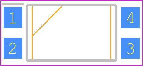 EL8171S1(TU)-G - Everlight PCB footprint - Small Outline Packages - Small Outline Packages - EL816S1(J)(TU)-V
