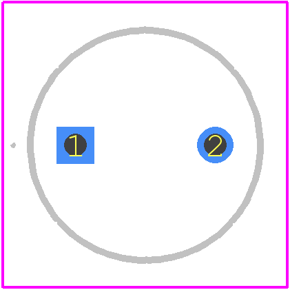 MET .050 - CONQUER PCB footprint - Other - Other - MET .050-3