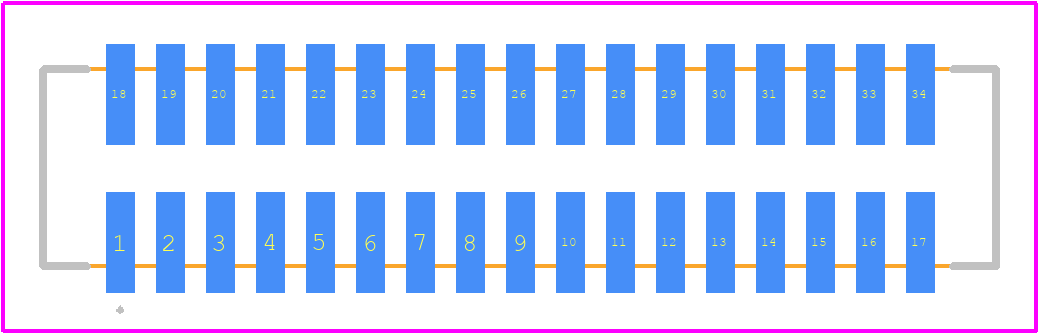 G125-MS13405L0P - Harwin PCB footprint - Other - Other - G125-MS13405L0P-4